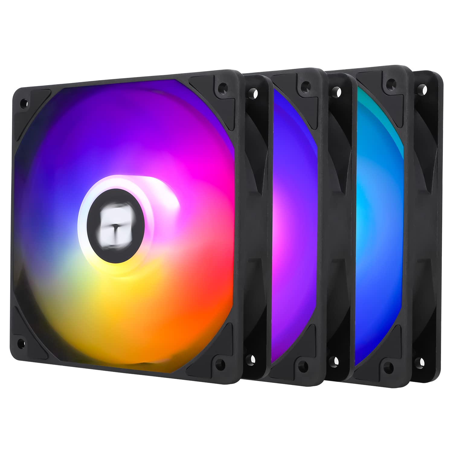 Thermalright TL-C12C-S X3 CPU Fan 120mm ARGB Case Cooler Fan, 4pin PWM Silent Computer wit